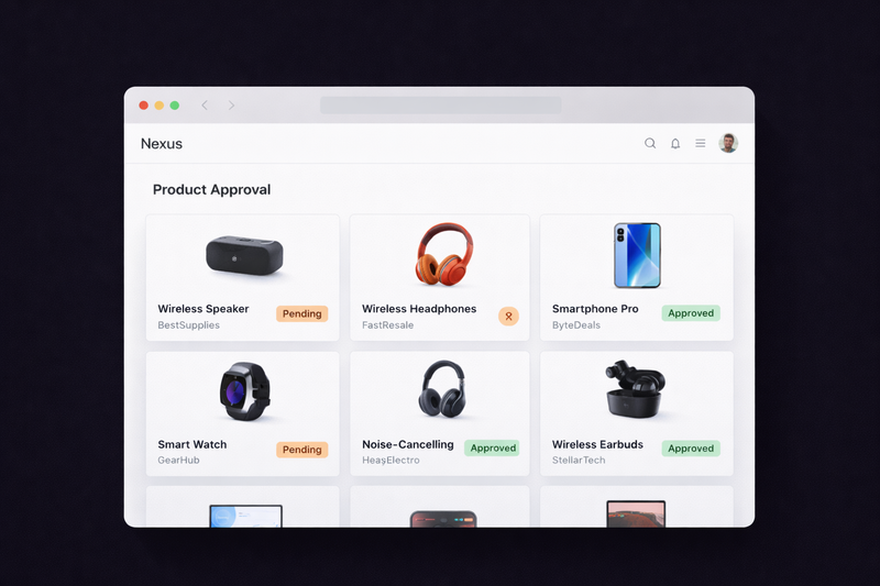 Feature illustration for Centralized Product & Inventory Control