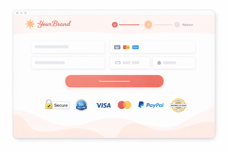 Feature illustration for Branded Checkout Experience